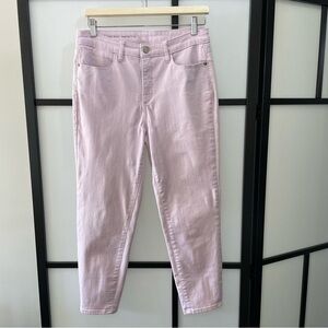 [6] Talbots Flawless High-Rise Jegging in Baby Ballet Pink Soft Comfortable Jean